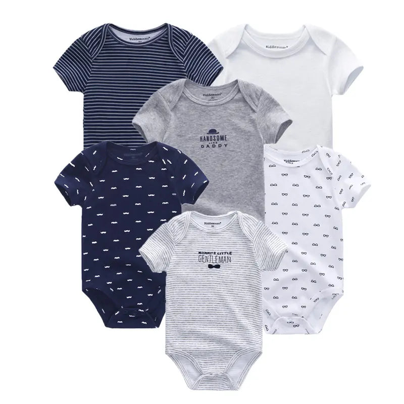 Mia~Mya~Mae 6PCS/Set Unisex Newborn Baby Boy &amp; Girl Tees