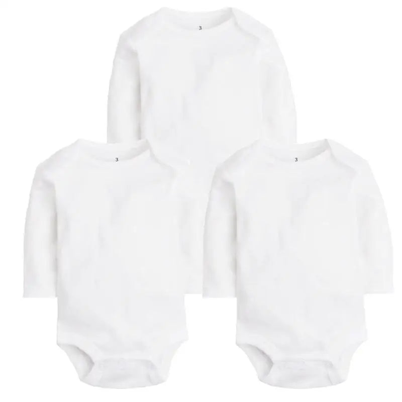 3 PCS/ 100% Cotton  Infant Boy or Girl Pajamas under suit.