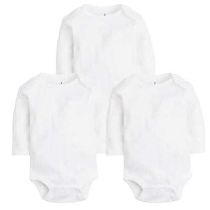 3 PCS/ 100% Cotton  Infant Boy or Girl Pajamas under suit.