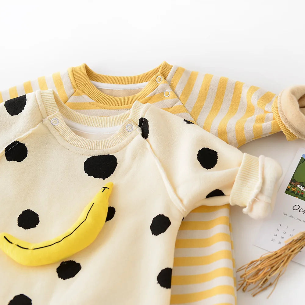 Mia~Mya~Mae  Banana Baby Jumpsuit