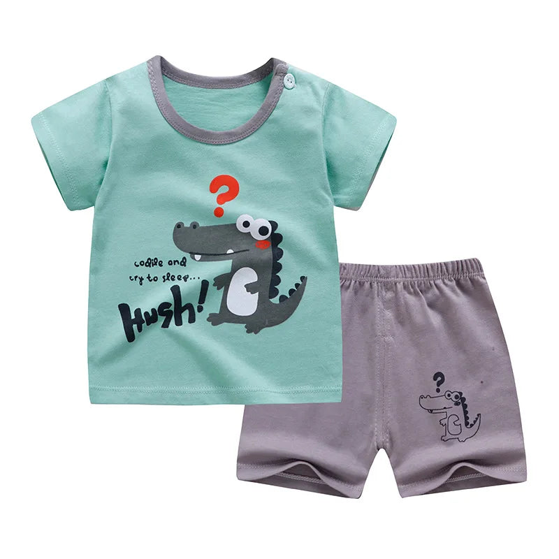 MIA~MYA~MAE 2024  Boys &amp; Girls  2 pieces Cotton Children Shorts Set!(Free Shipping)