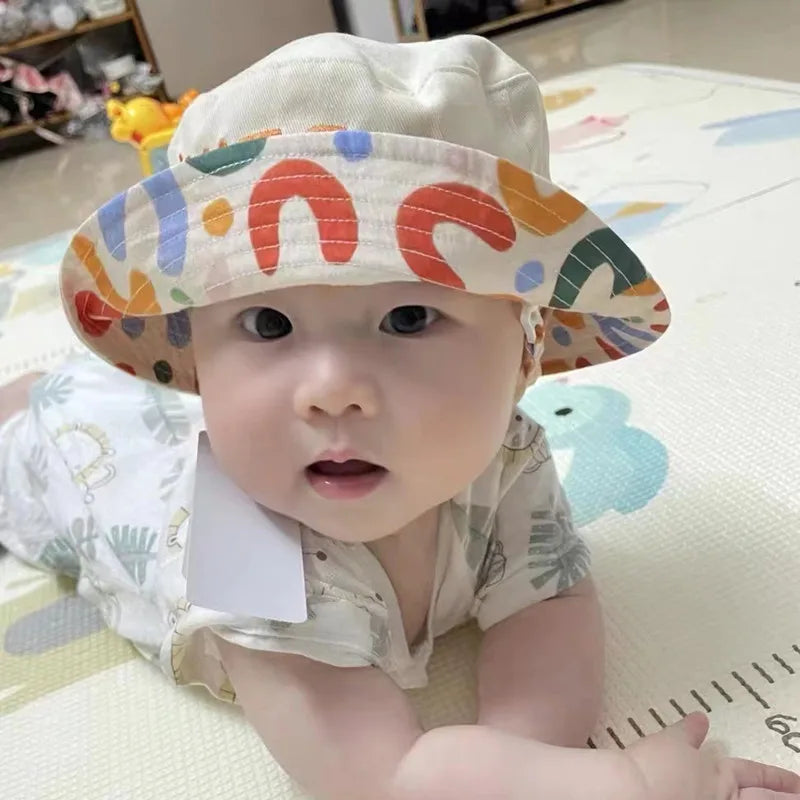 Kids Bucket Hat With String!