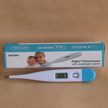 Digital Water Thermometer Accurate Oral and Armpit Temperature Reading Fever Alert Termometer Baby Bath Thermometers