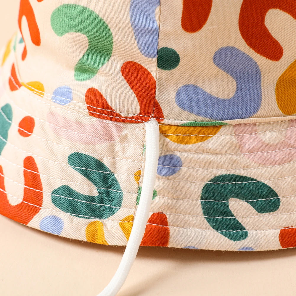 Kids Bucket Hat With String!