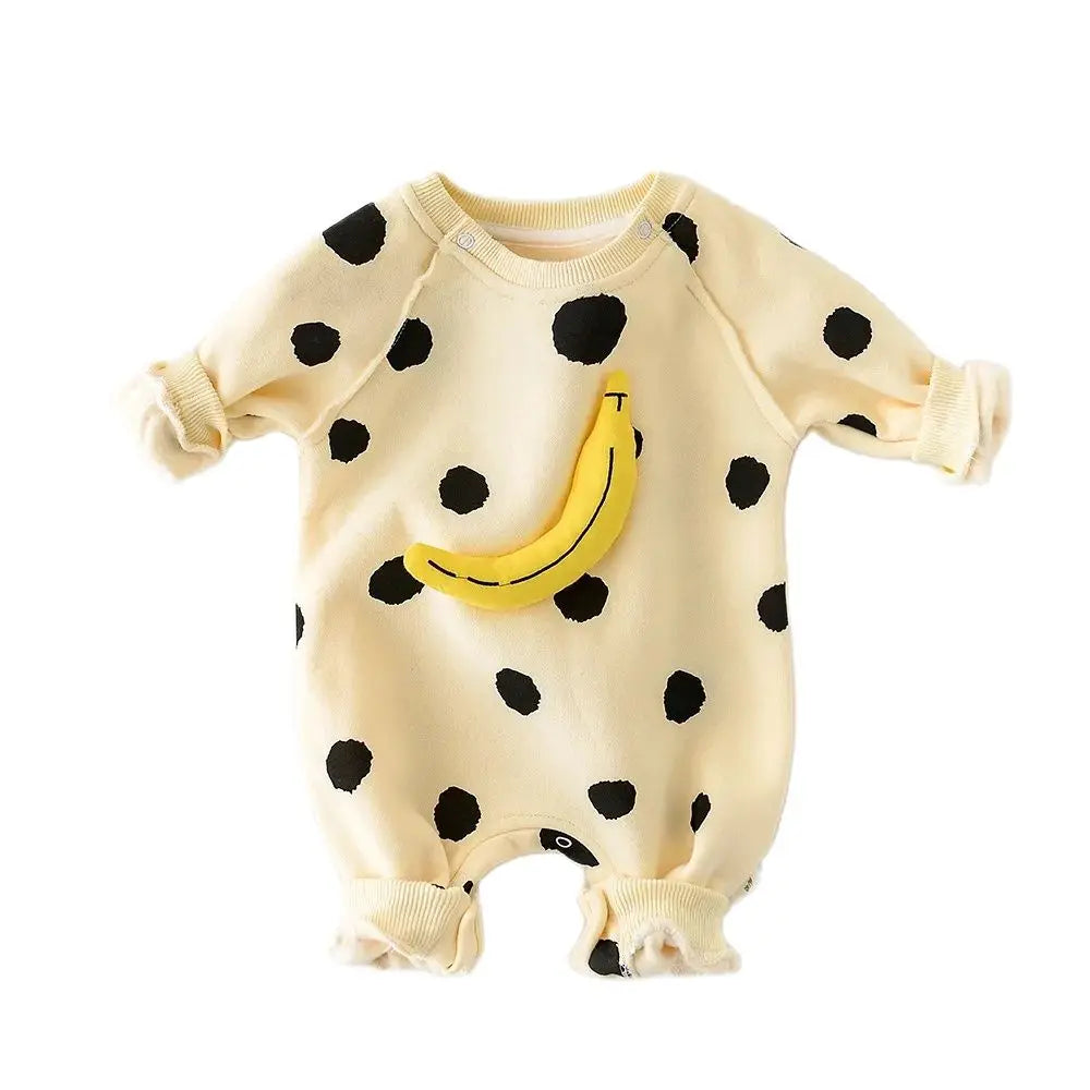 Mia~Mya~Mae  Banana Baby Jumpsuit