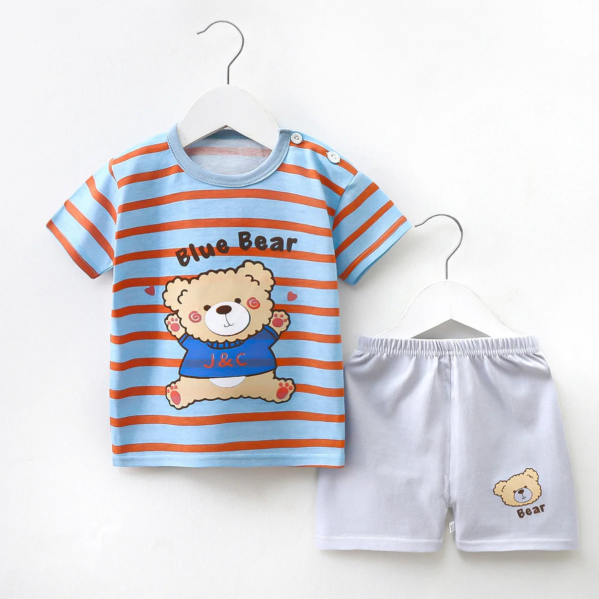 MIA~MYA~MAE 2024  Boys &amp; Girls  2 pieces Cotton Children Shorts Set!(Free Shipping)