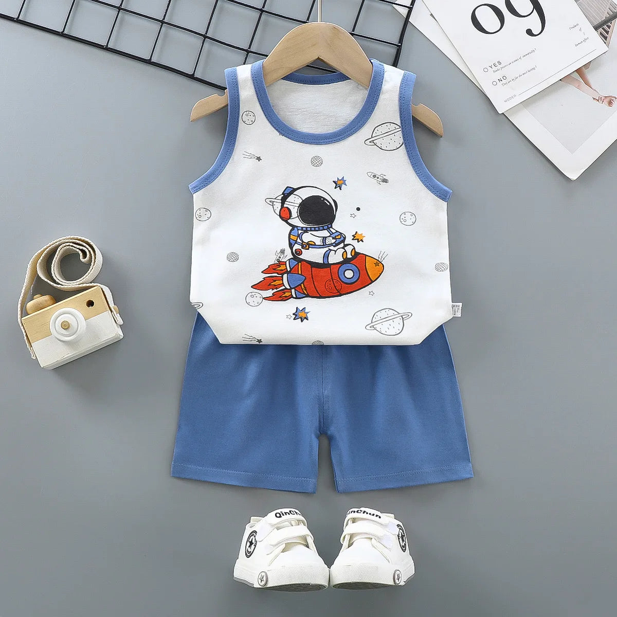 MIA~MYA~MAE 2024  Boys &amp; Girls  2 pieces Cotton Children Shorts Set!(Free Shipping)