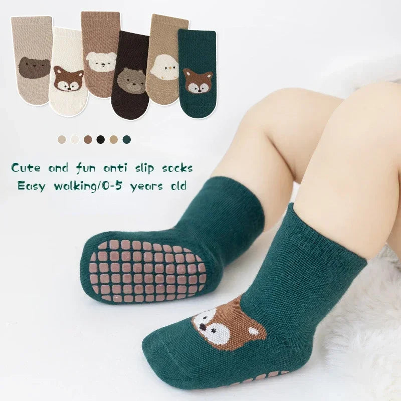 Baby Cute and Fun Anti slip Floor Socks!