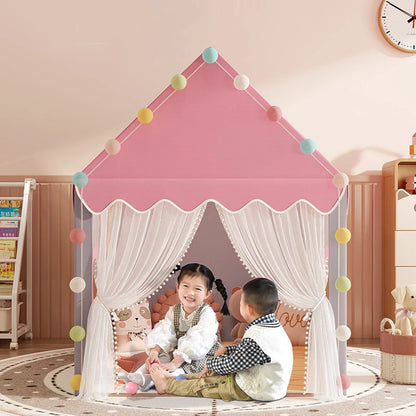 Mia~Mya~Mae Portable  Large Pink Tent Indoor Princess Castle!